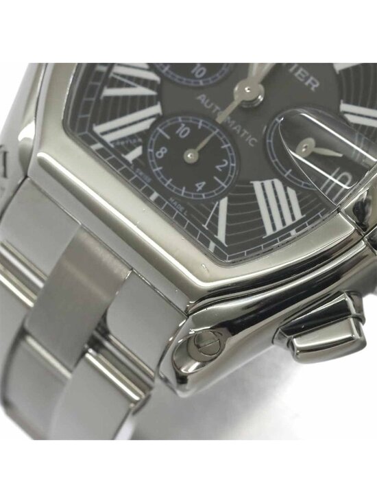 Cartier Roadster Chronograph Watch Date Black Automatic main image 4